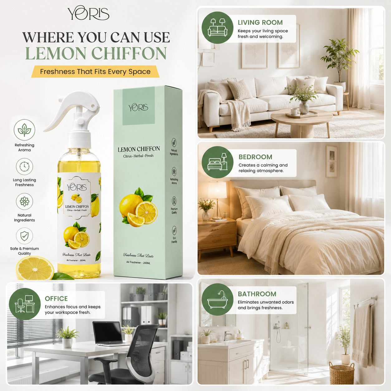 LEMON CHIFFON Air Freshener